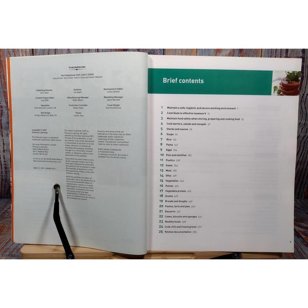 Professional Chef Level 2 S/NVQ Training Book - Picture 4 of 16